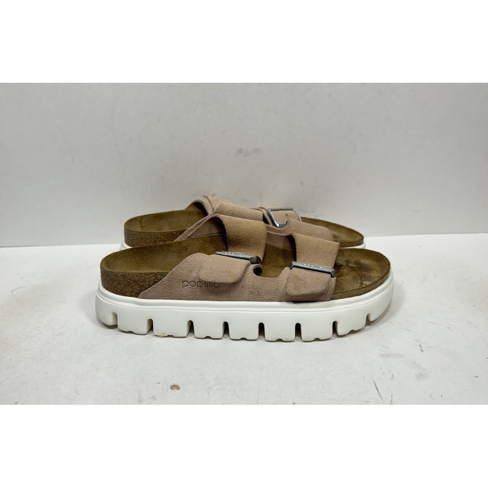 Birkenstock Papillio Arizona Chunky Womens Size 7 Narrow / 38 Sandals Pink